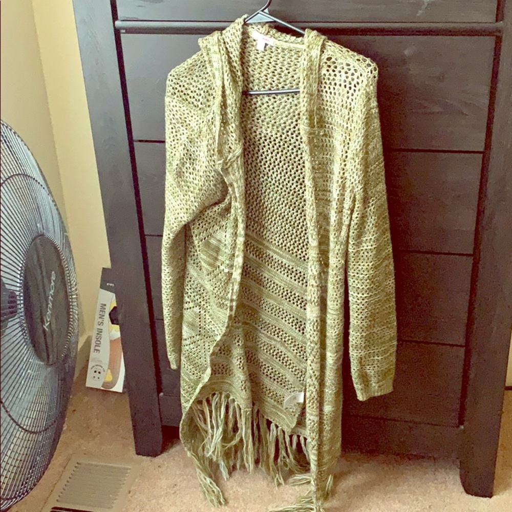 Gold sweater
